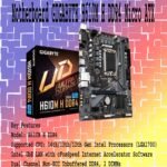 Motherboard GIGABYTE H610M H DDR4 Micro ATX