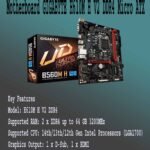 Motherboard GIGABYTE H610M H V2 DDR4 Micro ATX