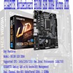 GIGABYTE Motherboard H610M S2H DDR4 Micro ATX