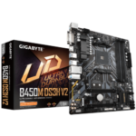 Gigabyte ATX Motherboard B450M DS3H V2 AMD AM4 Micro
