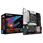 GIGABYTE B660M Aorus Pro AX DDR4 Micro ATX Motherboard