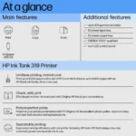 HP Ink Tank 319 All-in-One Color Printer - Image 4