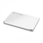 Transcend 2TB StoreJet 25C3S USB 3.1 Gen 1 Type-C Silver External HDD