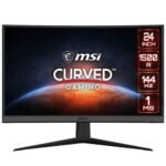 MSI Optix G24C6 23.8 Inch 144hz Curved FreeSync Gaming Monitor