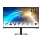 MSI PRO MP242C 23.6 Inch FHD Curved Monitor with Built-in Speakers