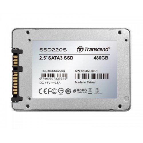 Transcend SSD220S 2.5 Inch 480GB SSD