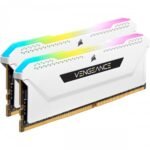 Corsair VENGEANCE RGB PRO SL 3600MHz 32GB (2x16GB) DDR4 C18 RAM Kit White - Image 2