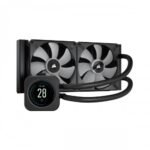 Corsair iCUE H100i ELITE LCD Display 240mm Liquid CPU Cooler - Image 2