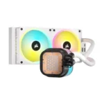 Corsair iCUE LINK H100i RGB 240mm ALL-IN-ONE Liquid CPU Cooler White - Image 3