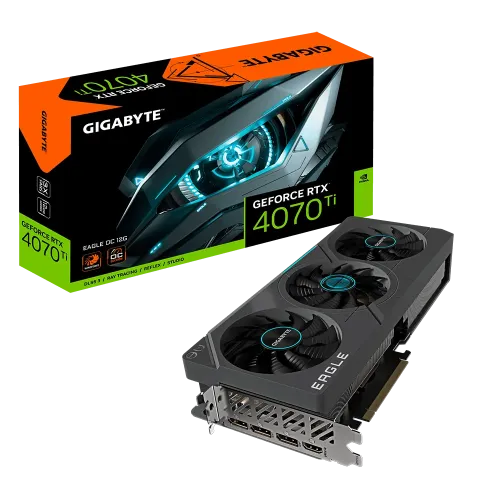 GIGABYTE GeForce RTX­­ 4070 Ti EAGLE OC 12GB GDDR6X Graphics Card