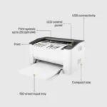 HP Laser 1008a Single Function Mono Laser Printer - Image 4
