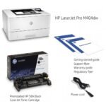 HP LaserJet Pro M404dw Single Function Mono Laser Printer - Image 3