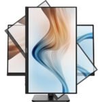 MSI Modern MD241P 23.8 Inch FHD IPS Type-C Monitor with Built-in Speakers - Image 4