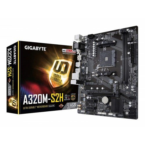 GIGABYTE B450M H AMD AM4 Micro-ATX Motherboard