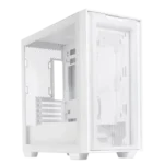 ASUS A21 micro-ATX Gaming Case White - Image 2