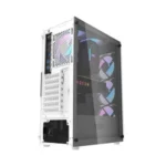 Aigo DarkFlash DK352 Plus ATX Gaming Case White - Image 2