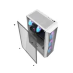 Aigo DarkFlash DK352 Plus ATX Gaming Case White - Image 3