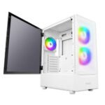 Antec NX410 V2 Mid Tower ARGB Gaming Case White - Image 3