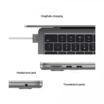 Apple MacBook Air (2022) Apple M2 Chip 13.6-Inch Liquid Retina Display 8GB RAM 256GB SSD Space Gray - Image 3