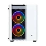 Corsair Crystal Series 280X RGB Tempered Glass Micro ATX Casing White - Image 2