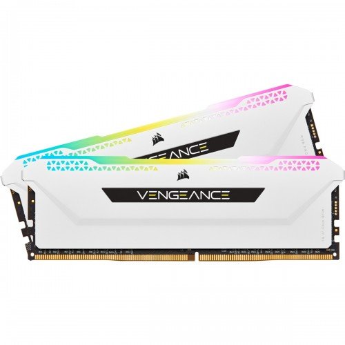 Corsair VENGEANCE RGB PRO SL C18 3600MHz 16GB (2x8GB) DDR4 RAM Kit White