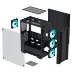 DeepCool CC560 Tempered Glass Mid-Tower ATX Case - Image 3