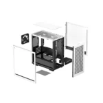 DeepCool CH370 WH Micro ATX Case - Image 3