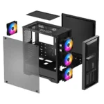 Deepcool MATREXX 50 MESH 4FS Mid Tower ATX Gaming Casing - Image 4