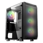FANTECH AERO CG80 MID TOWER BLACK ATX GAMING CASING