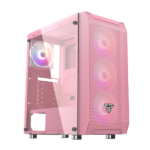 FANTECH AERO CG80 MID TOWER PINK ATX GAMING CASING