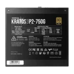 Gamdias KRATOS P2-850G 850W 80 Plus Gold ATX 3.0 Power Supply - Image 5