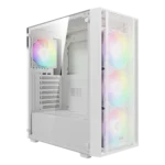 Gamdias AURA GC2 ELITE WH Perforated RGB Mid-Tower Casing