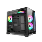 OVO SEA VIEW K18B Mid Tower RGB Gaming Case Without Fan