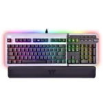 Thermaltake ARGENT K5 RGB Cherry MX Speed Silver Gaming Keyboard - Image 2
