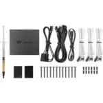 Thermaltake SWAFAN EX12 White RGB Magnetic PWM Radiator Fan TT Premium Edition (3-Fan Pack) - Image 3
