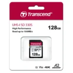 Transcend 128GB SDC330S SDXC Class3 UHS-I U3 A2 SD Card