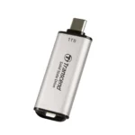 Transcend 1TB ESD300S Type C Portable SSD Silver - Image 2