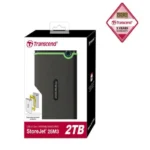 Transcend 2TB StoreJet 25M3S Portable Hard Disk Drive (HDD) Iron Gray Slim