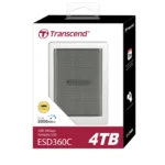 Transcend 4TB ESD360C Type-C Portable SSD