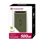 Transcend 500GB ESD380C USB 3.2 Gen 2x2 Type-C Portable SSD
