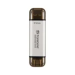 Transcend 512GB ESD310S Type C Portable SSD Silver - Image 2