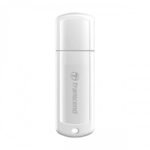 Transcend 64GB JetFlash 730 USB 3.1 Gen 1 Pen Drive White