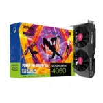 ZOTAC GAMING GeForce RTX 4060 8GB OC Spider-Man Across The Spider-Verse Bundle Graphics Card