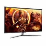 AOC 22V2Q 21.5 inch Full HD Borderless FlickerFree IPS Monitor - Image 2