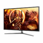AOC 22V2Q 21.5 inch Full HD Borderless FlickerFree IPS Monitor - Image 3
