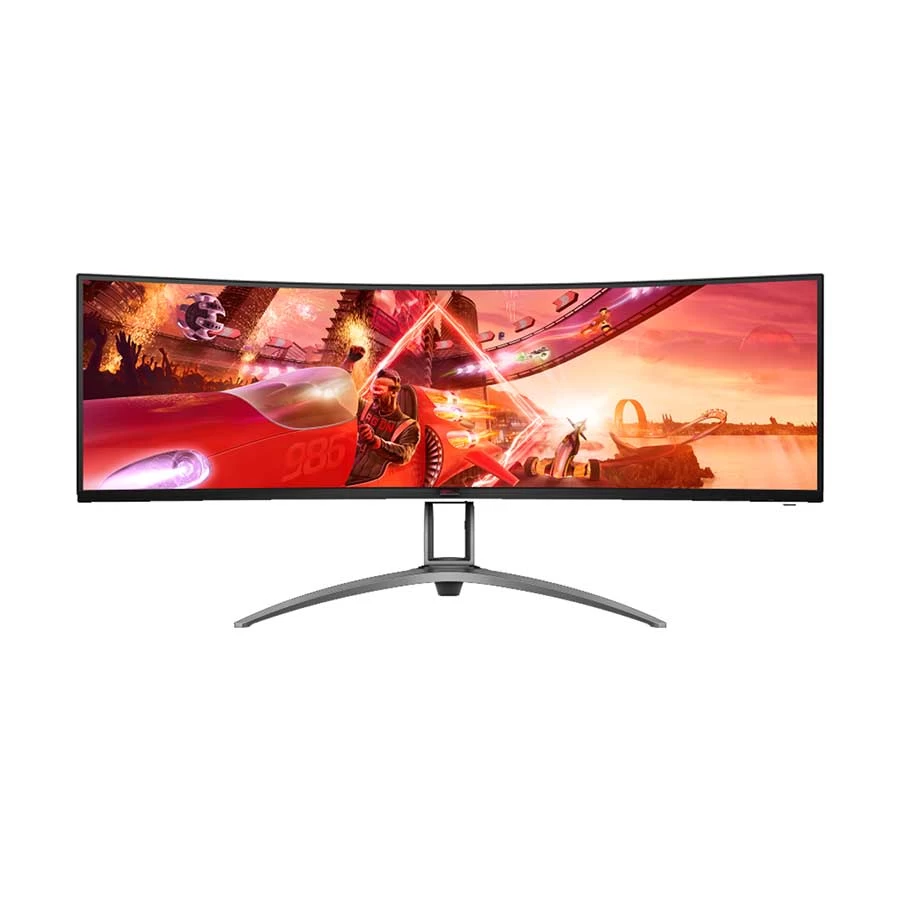 AOC Agon 49 Inch 5k Dual-QHD HDMI, DP, USB, Headphone VA Curved Gaming Monitor AOC Agon 49 Inch 5k Dual-QHD HDMI, DP, USB, Headphone VA Curved Gaming Monitor - Image 1