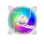 Cooler Master MasterFan MF120 Halo² 120mm ARGB 3-in-1 Case Fan (white) - Image 6