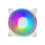 Cooler Master MasterFan MF120 Halo² 120mm ARGB 3-in-1 Case Fan (white) - Image 2