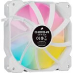 Corsair iCUE SP120 RGB ELITE Performance 120mm White PWM Case Fan
