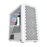 PC Power Trinity Mesh White Gaming Casing